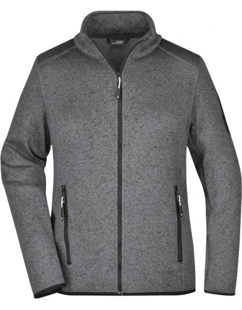 Jachetă tricotată din fleece pentru femei